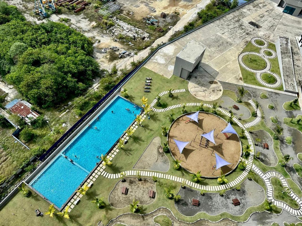Jesselton Quay Sea & Pool View For 6 Pax Διαμέρισμα Κότα Κιναμπαλού Εξωτερικό φωτογραφία